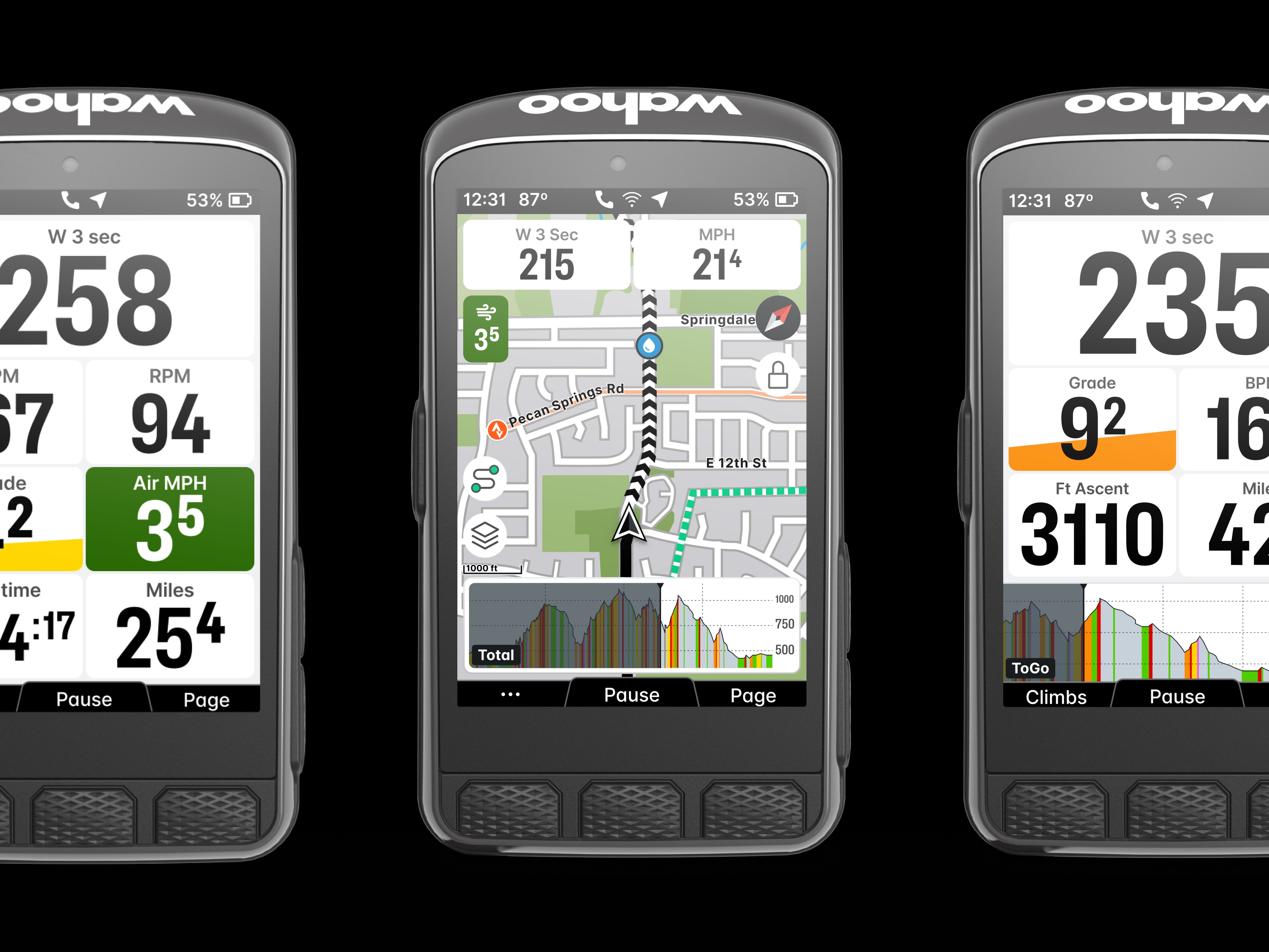 Redesignr used in ELEMNT ACE, our flagship bike computer.